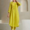 Women?s Traditional Cotton Kurta Palazzo Suit with Dupatta(XL) - Image 4