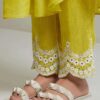 Women?s Traditional Cotton Kurta Palazzo Suit with Dupatta(XL) - Image 5